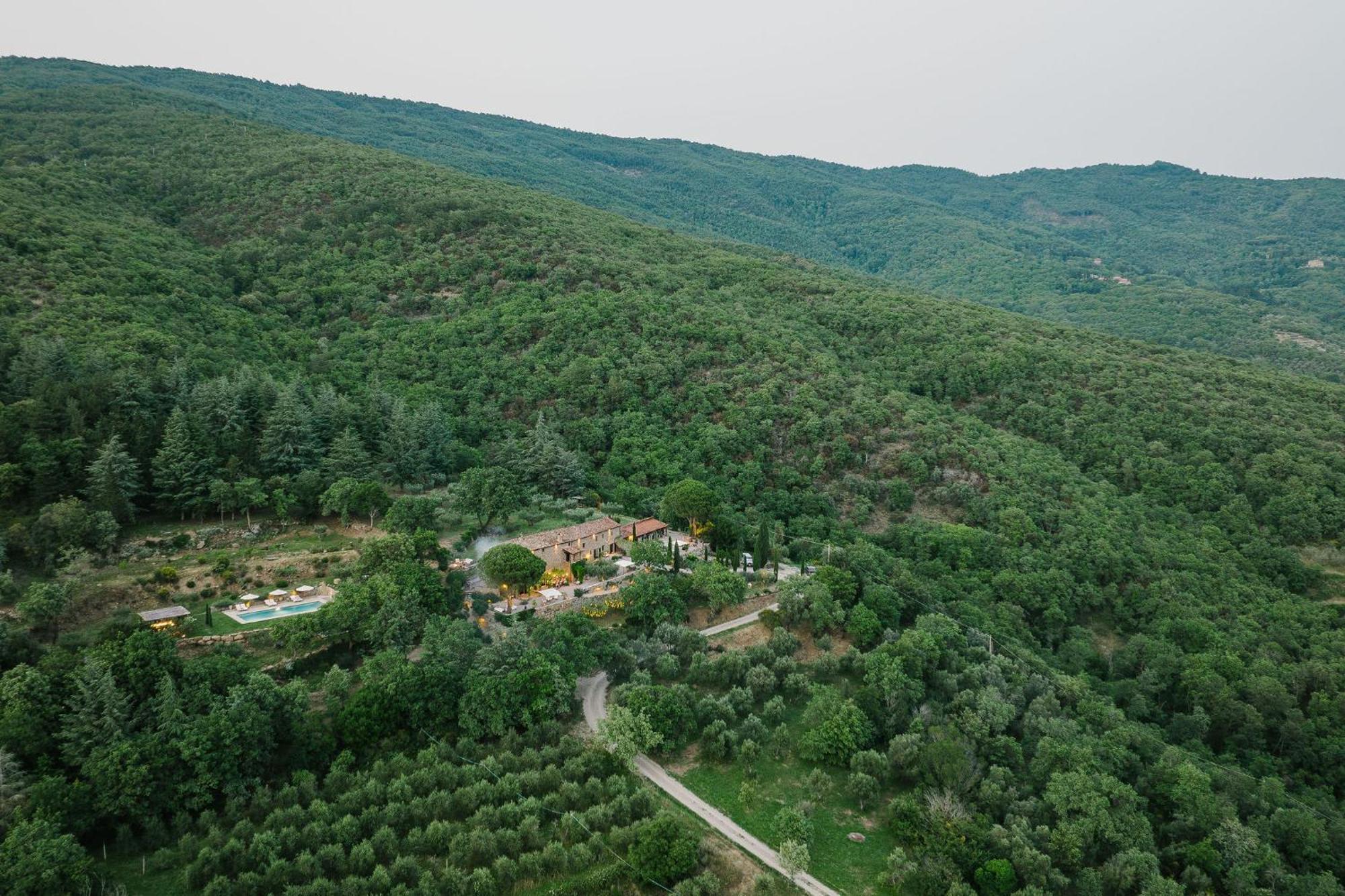 Villa Montanare Кортона Экстерьер фото